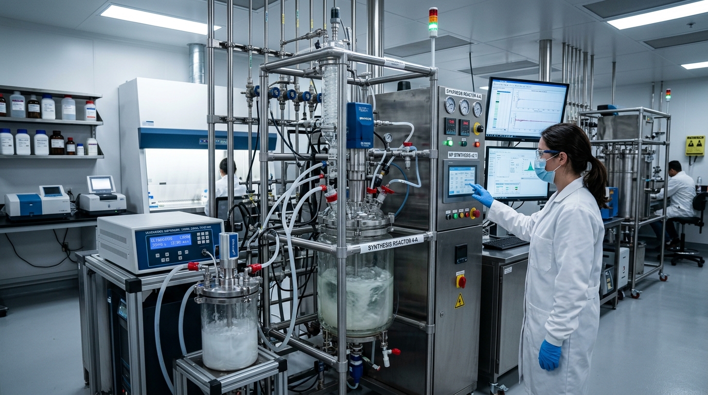 Síntese nanotecnológica e controle de qualidade laboratorial